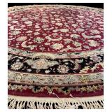 Vintage Circular Area Rug