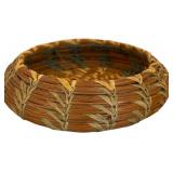 Collectable Native American Decorative Items including a Hand Woven Basket
