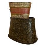 Assorted Decorative Medal Baskets and Set of Decorative Coasters