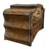 Three Unique Decorative Baskets and Tops for Storage or Decor