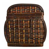 Three Unique Decorative Baskets and Tops for Storage or Decor