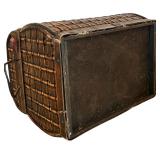 Three Unique Decorative Baskets and Tops for Storage or Decor