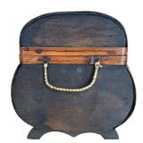 Three Unique Decorative Baskets and Tops for Storage or Decor