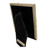 Vintage Hand Beaded Vase and Mosaic Multiple Colored Frame includes Indian Triable Spearheads