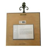 Beautiful Lot of Home Decor including Brass Bunny, Candle Holder, Frame and More