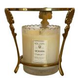 Beautiful Lot of Home Decor including Brass Bunny, Candle Holder, Frame and More