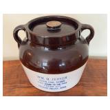 Vintage WM H. Jensen Crock / Bean Pot