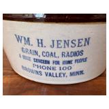 Vintage WM H. Jensen Crock / Bean Pot