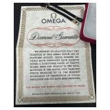 Vintage Ladies 14k and Diamonds Omega Watch