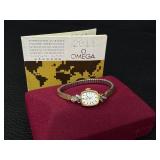 Vintage Ladies 14k and Diamonds Omega Watch