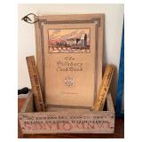 Vintage Finds including a Vintage Wooden Land O