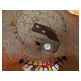 Antique Paper Máche Pumpkin Lantern