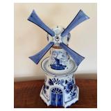 Vintage Blue Delft Schoonhoven Imperial Bottle