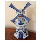 Vintage Blue Delft Schoonhoven Imperial Bottle