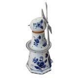 Vintage Blue Delft Schoonhoven Imperial Bottle