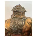 Decorative Metal Elephant Incense Burner