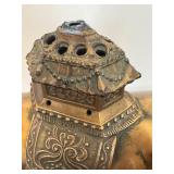 Decorative Metal Elephant Incense Burner