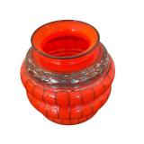 Antique Art Deco Czechoslovakia Art Glass Vase