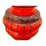 Antique Art Deco Czechoslovakia Art Glass Vase