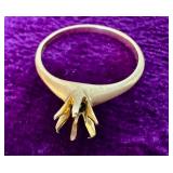 Vintage 10K Gold Ring Setting