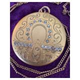 Antique HFB (H. F. Barrows & Co.) Locket