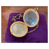 Antique HFB (H. F. Barrows & Co.) Locket