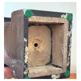 Pair of Antique Spelter Metal Sculptures