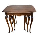 Vintage Wooden Nesting Table Set