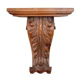 Pair of Italian Antique Carved Wall Brackets / Shelves