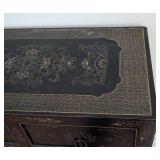 Asian Lacquer and Hard Stone Inlaid Cabinet