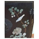 Asian Lacquer and Hard Stone Inlaid Cabinet