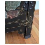 Asian Lacquer and Hard Stone Inlaid Cabinet