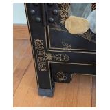 Asian Lacquer and Hard Stone Inlaid Cabinet