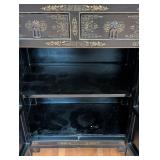 Asian Lacquer and Hard Stone Inlaid Cabinet