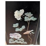 Asian Lacquer and Hard Stone Inlaid Cabinet