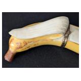 Limoges Peint Main Banana Trinket Box