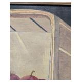 Framed Oil on Board Still Life Painting by William Jensen