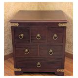 Pottery Barn Apothecary Side Table