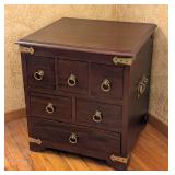 Pottery Barn Apothecary Side Table