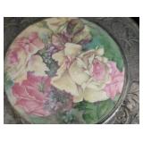 Two Antique Silver Hand Mirrors