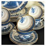 Booths Real Old Willow Dish Set