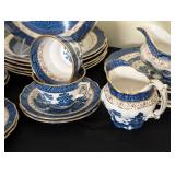 Booths Real Old Willow Dish Set