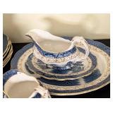 Booths Real Old Willow Dish Set