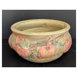 Vintage Weller Pottery Ceramic Baldin Apples Bowl