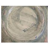 Vintage Weller Pottery Ceramic Baldin Apples Bowl