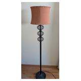 Stylish Black Metal Floor Lamp