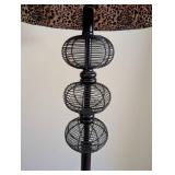 Stylish Black Metal Floor Lamp