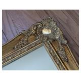 Elegant Vintage Gold Wall Mirror