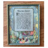 Variety of Framed Vintage Mottos