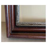 Three Antique Wooden Picture Frames